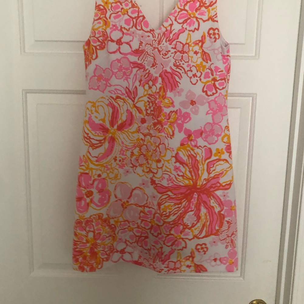 Lilly Pulitzer sleeveless dress with pretty back detail